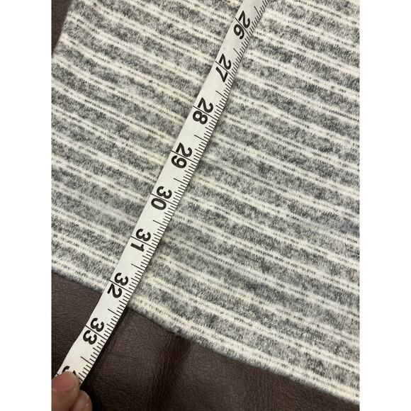 Lou & Grey‎ V-Neck Striped Sweater Dress Womens Small Tunic Casual Soft Relaxed - Picture 15 of 16